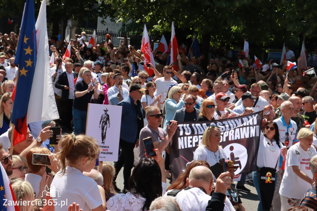 Fotorelacja: Zawiercie na Marszu 4 czerwca w Warszawie cz. 1