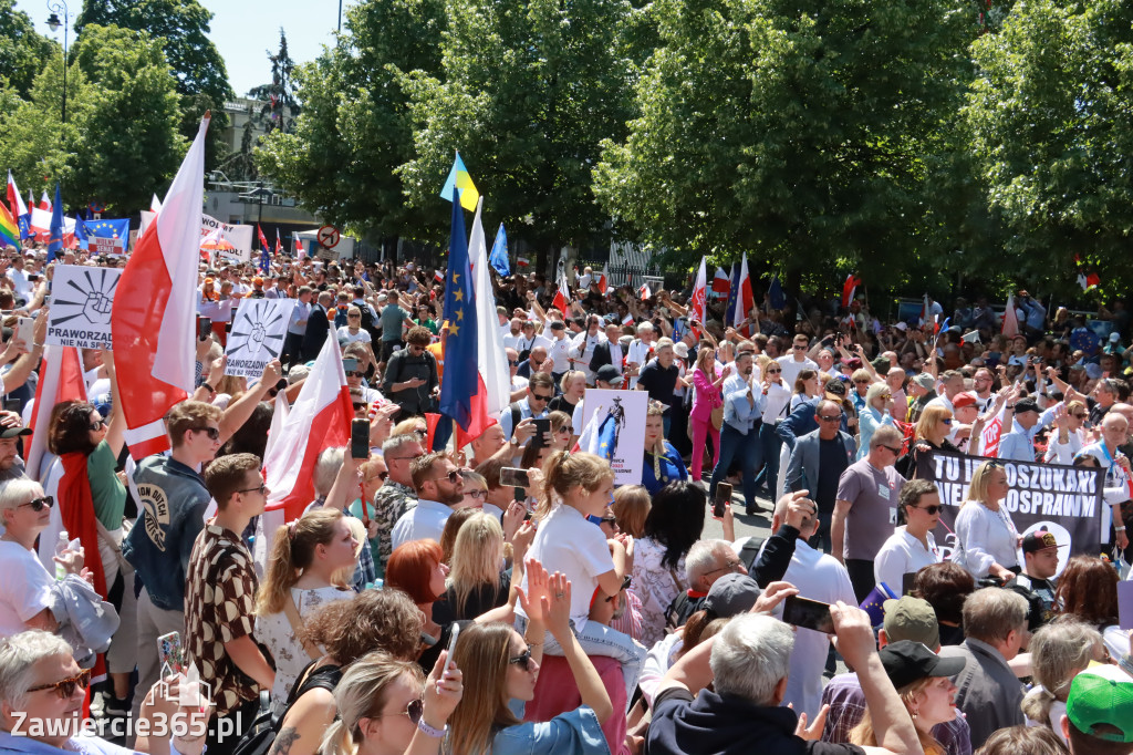 Fotorelacja: Zawiercie na Marszu 4 czerwca w Warszawie cz. 1