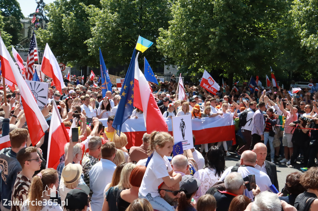 Fotorelacja: Zawiercie na Marszu 4 czerwca w Warszawie cz. 1