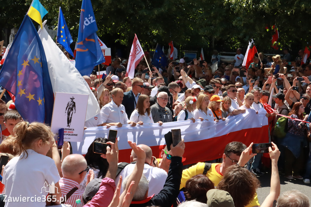 Fotorelacja: Zawiercie na Marszu 4 czerwca w Warszawie cz. 1