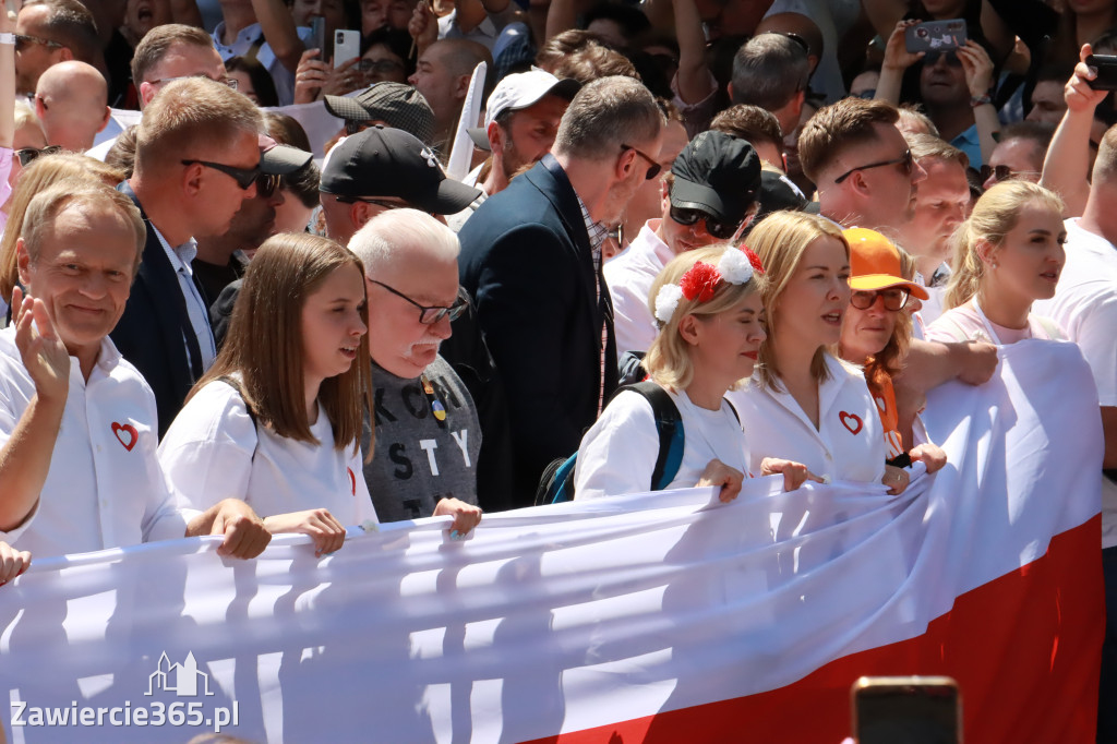 Fotorelacja: Zawiercie na Marszu 4 czerwca w Warszawie cz. 1