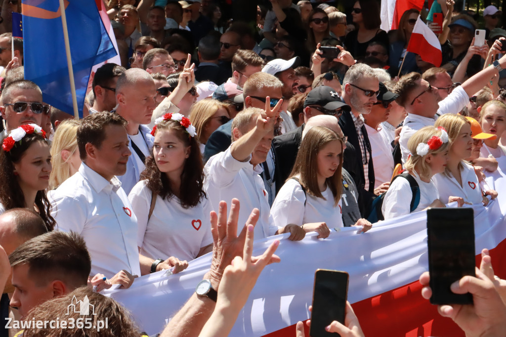 Fotorelacja: Zawiercie na Marszu 4 czerwca w Warszawie cz. 1