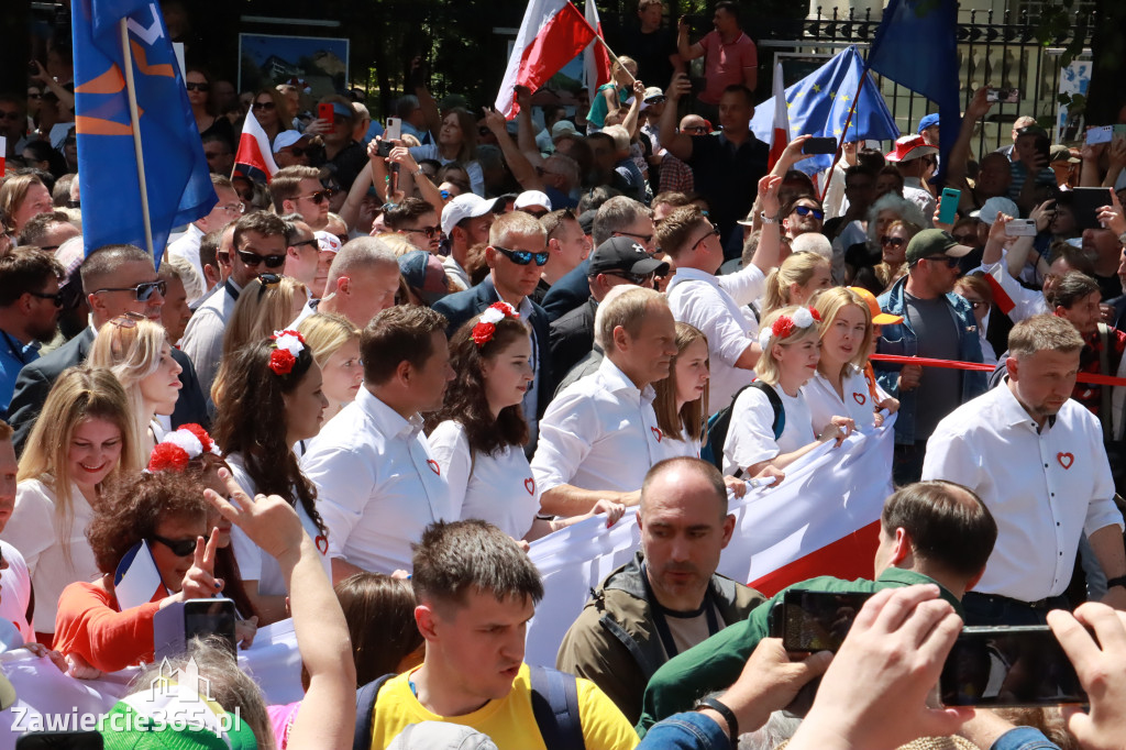 Fotorelacja: Zawiercie na Marszu 4 czerwca w Warszawie cz. 1