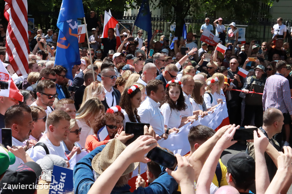Fotorelacja: Zawiercie na Marszu 4 czerwca w Warszawie cz. 1