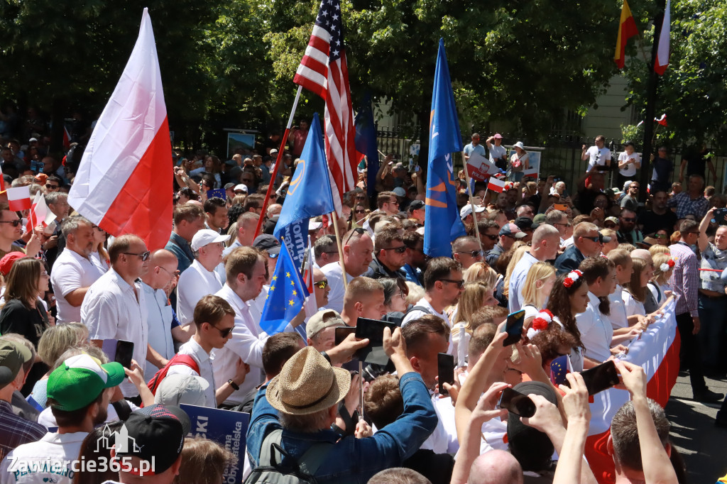 Fotorelacja: Zawiercie na Marszu 4 czerwca w Warszawie cz. 1