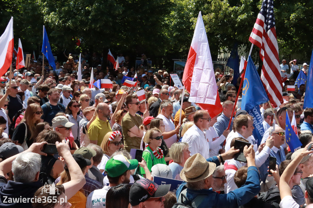 Fotorelacja: Zawiercie na Marszu 4 czerwca w Warszawie cz. 1