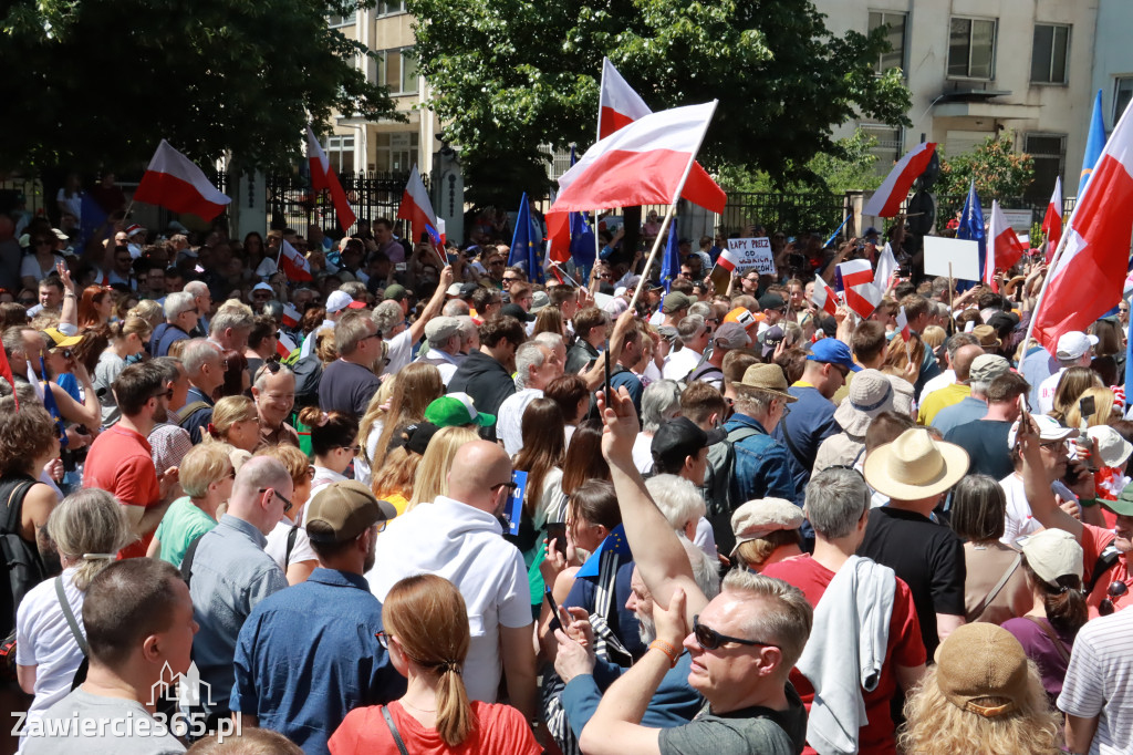 Fotorelacja: Zawiercie na Marszu 4 czerwca w Warszawie cz. 1