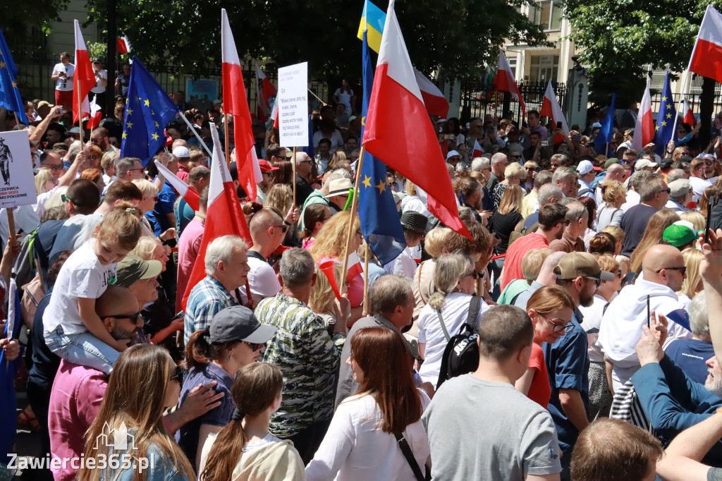 Fotorelacja: Zawiercie na Marszu 4 czerwca w Warszawie cz. 1