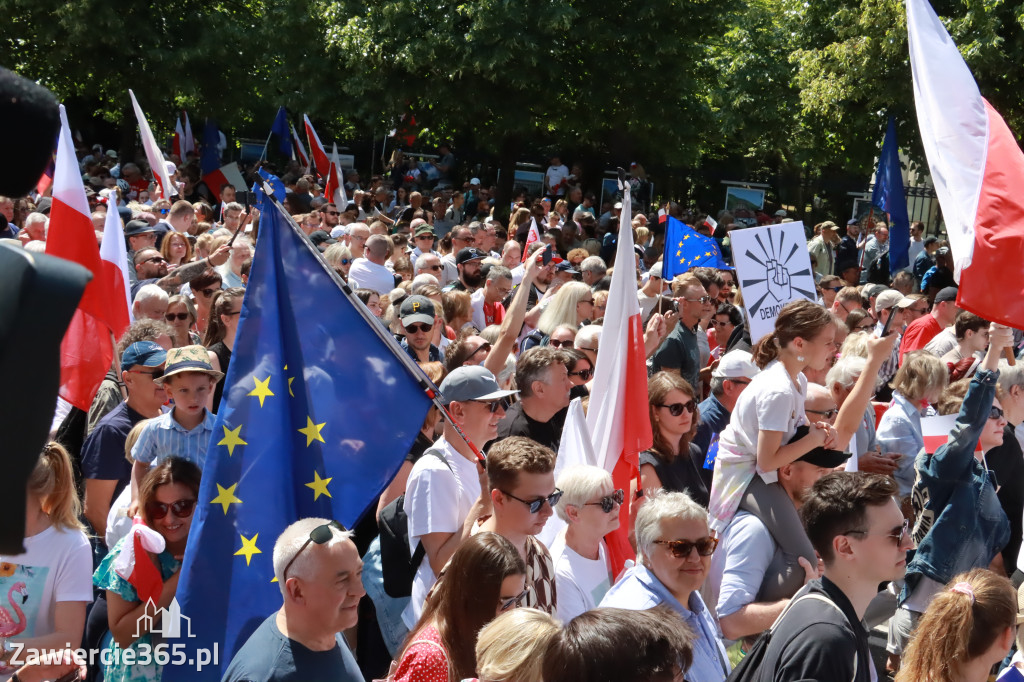 Fotorelacja: Zawiercie na Marszu 4 czerwca w Warszawie cz. 1