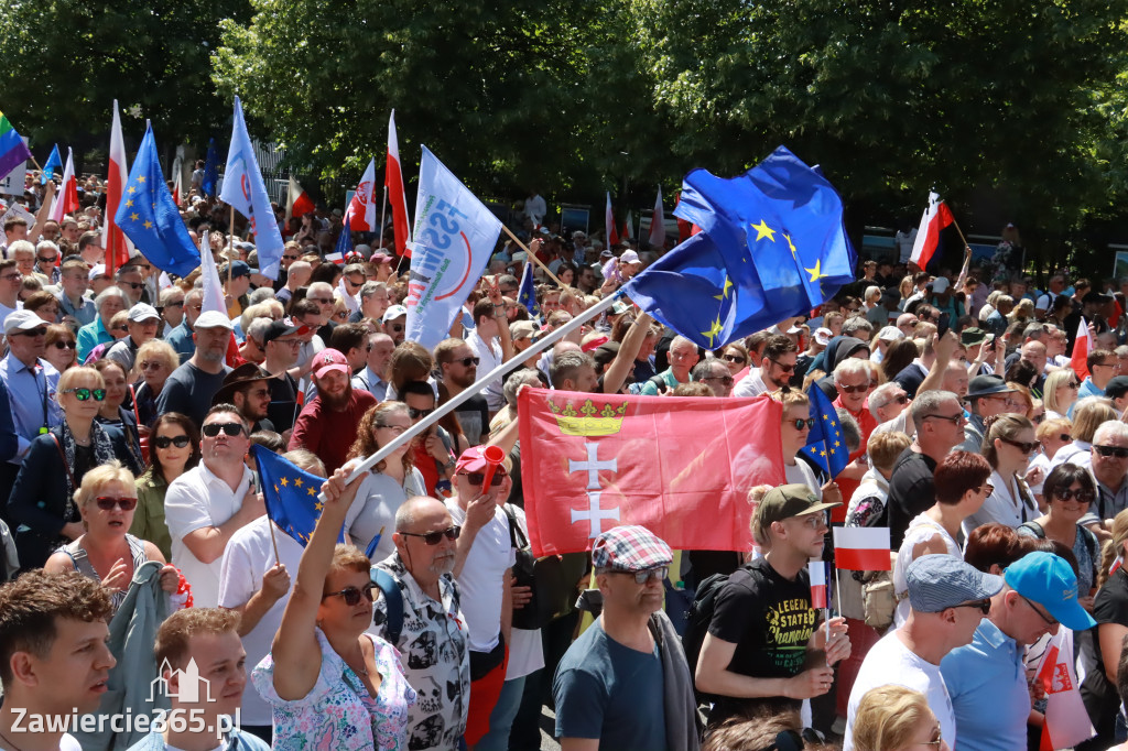 Fotorelacja: Zawiercie na Marszu 4 czerwca w Warszawie cz. 1