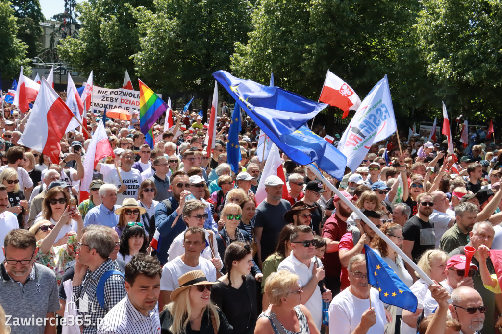 Fotorelacja: Zawiercie na Marszu 4 czerwca w Warszawie cz. 1