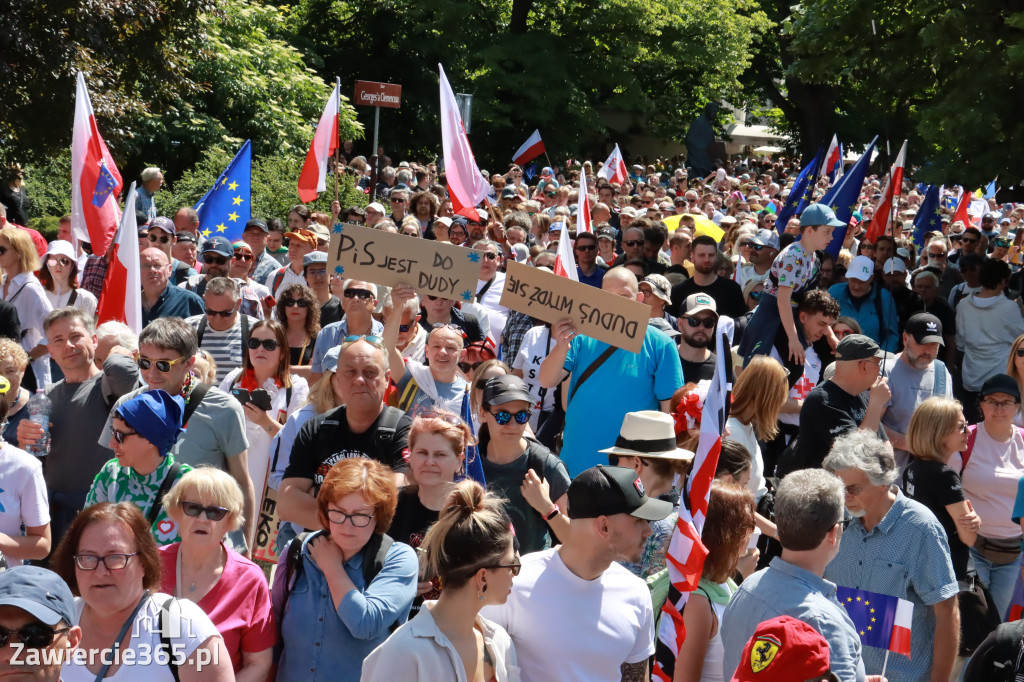 Fotorelacja: Zawiercie na Marszu 4 czerwca w Warszawie cz. 1
