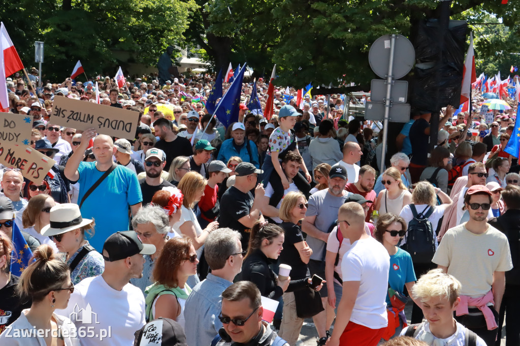 Fotorelacja: Zawiercie na Marszu 4 czerwca w Warszawie cz. 1