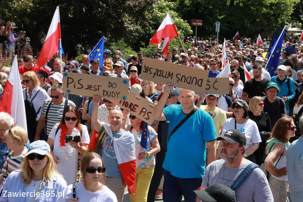 Fotorelacja: Zawiercie na Marszu 4 czerwca w Warszawie cz. 1