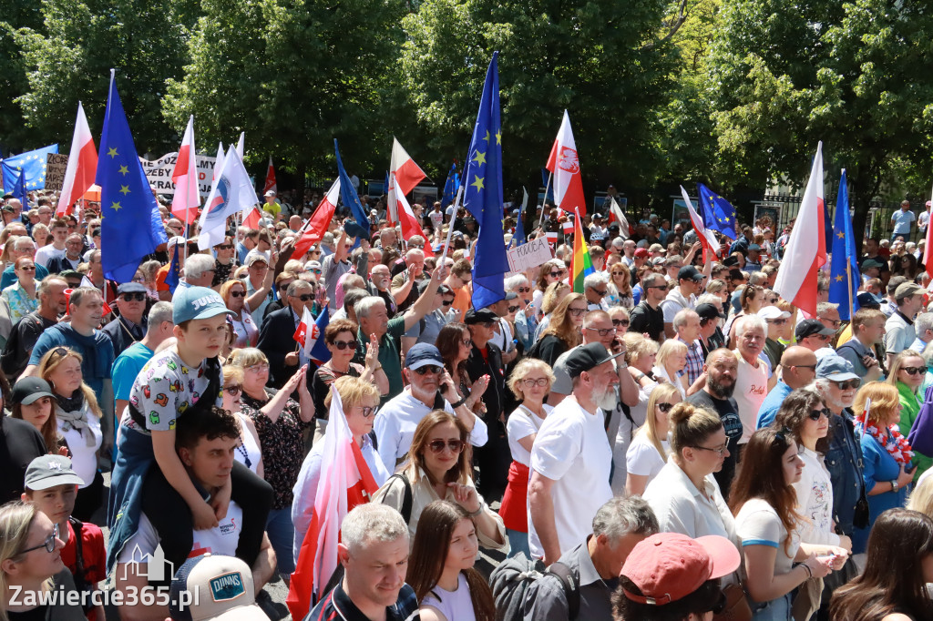 Fotorelacja: Zawiercie na Marszu 4 czerwca w Warszawie cz. 1