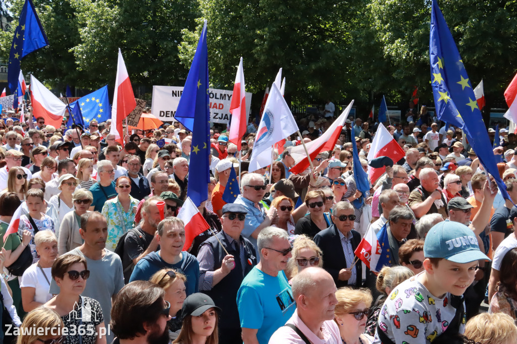 Fotorelacja: Zawiercie na Marszu 4 czerwca w Warszawie cz. 1