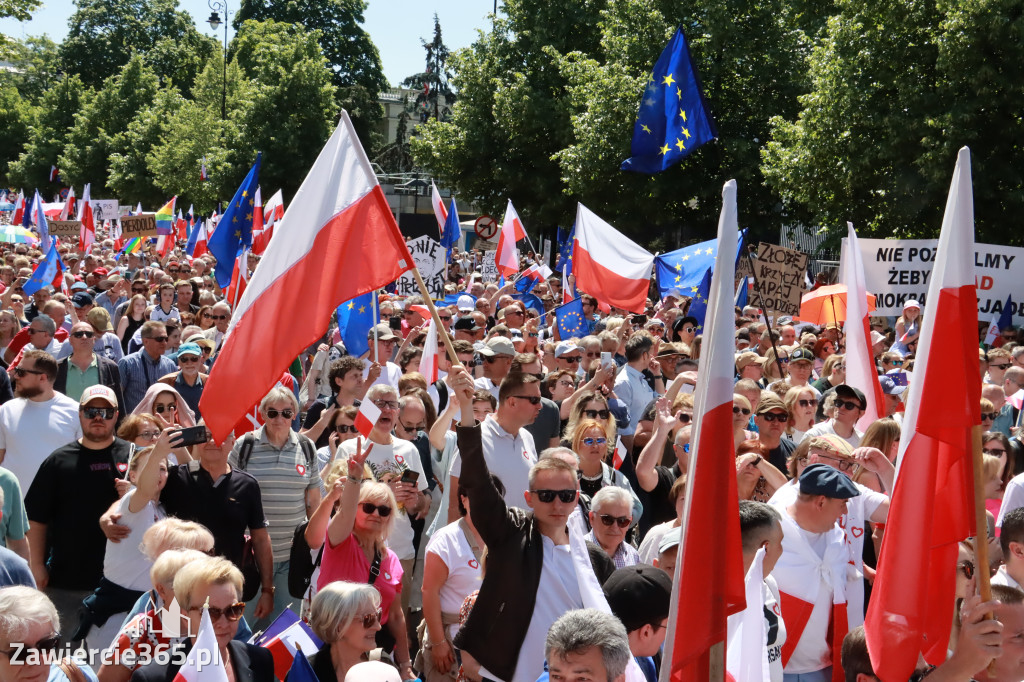 Fotorelacja: Zawiercie na Marszu 4 czerwca w Warszawie cz. 1