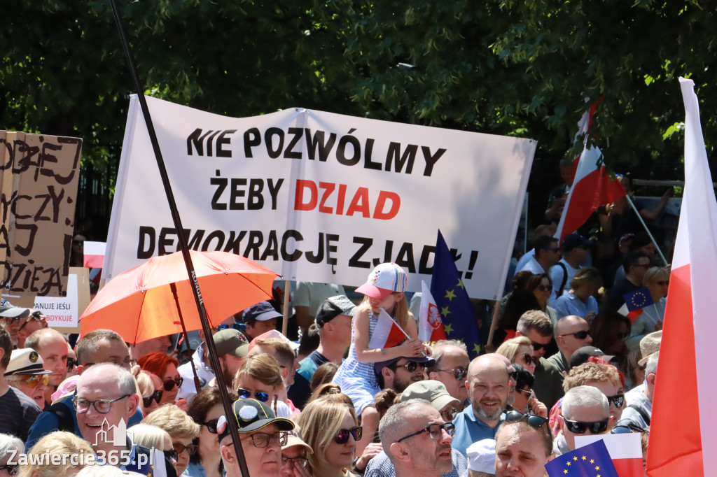 Fotorelacja: Zawiercie na Marszu 4 czerwca w Warszawie cz. 1