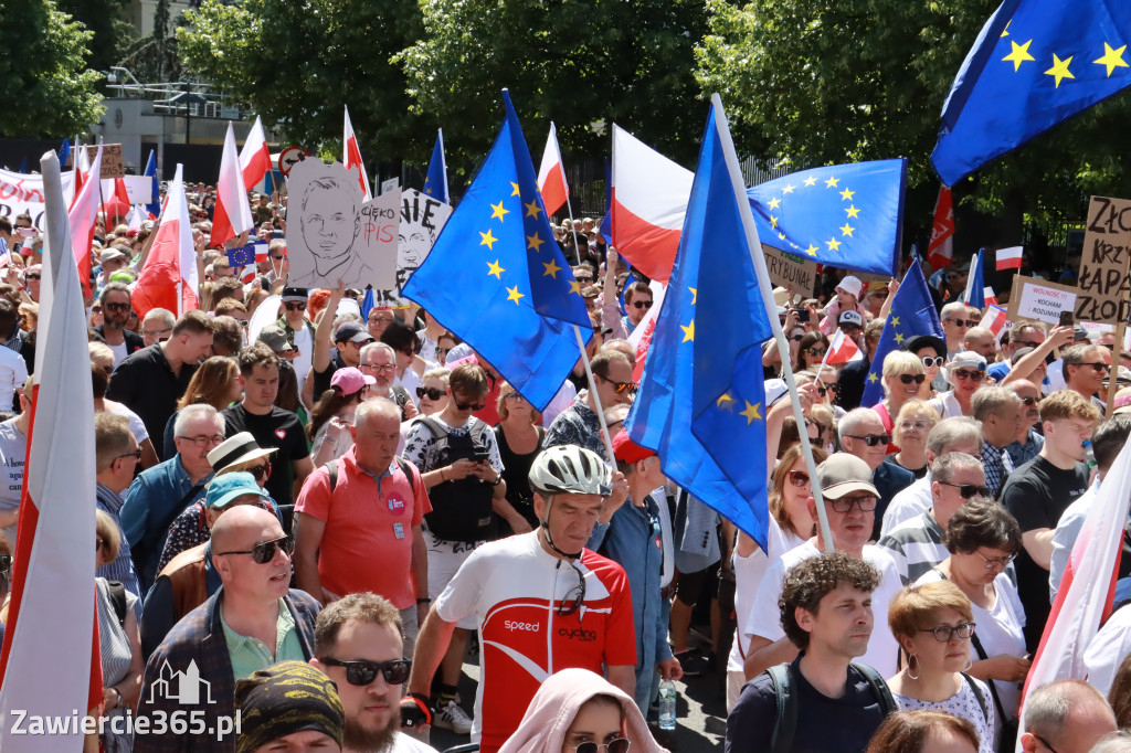 Fotorelacja: Zawiercie na Marszu 4 czerwca w Warszawie cz. 1