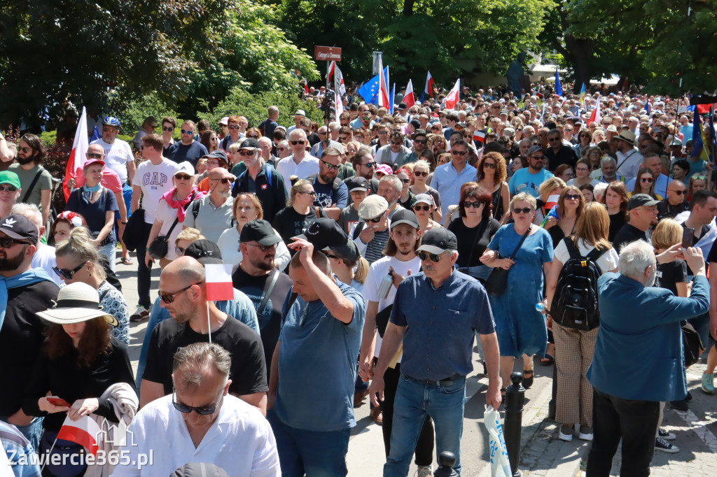 Fotorelacja: Zawiercie na Marszu 4 czerwca w Warszawie cz. 1