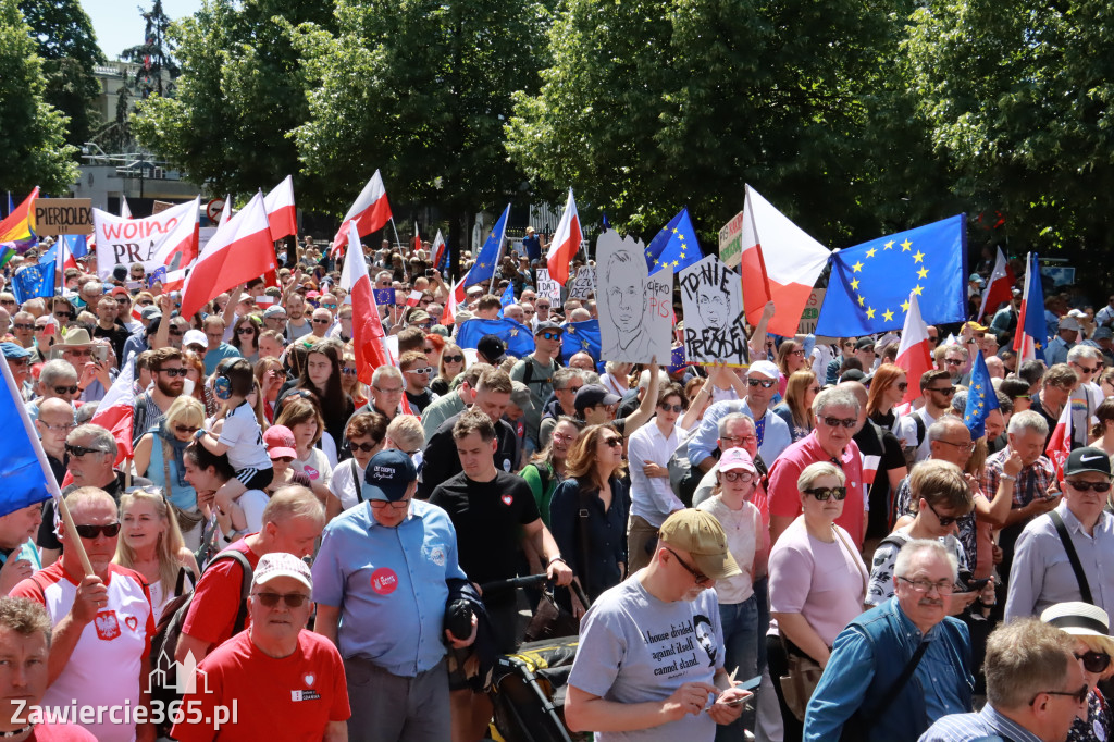 Fotorelacja: Zawiercie na Marszu 4 czerwca w Warszawie cz. 1