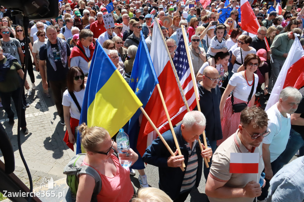 Fotorelacja: Zawiercie na Marszu 4 czerwca w Warszawie cz. 1