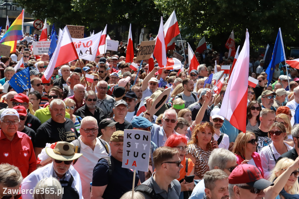 Fotorelacja: Zawiercie na Marszu 4 czerwca w Warszawie cz. 1