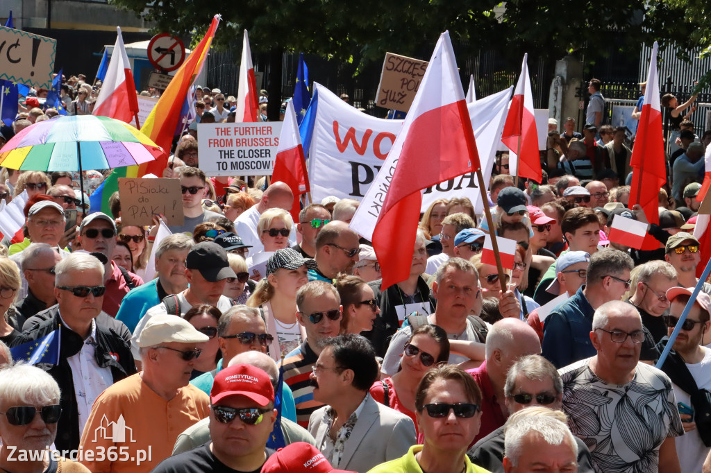 Fotorelacja: Zawiercie na Marszu 4 czerwca w Warszawie cz. 1