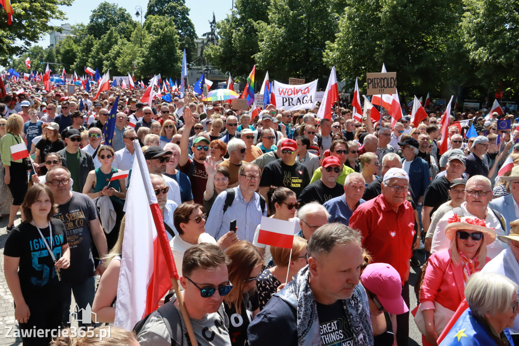 Fotorelacja: Zawiercie na Marszu 4 czerwca w Warszawie cz. 1