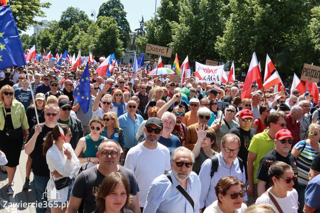 Fotorelacja: Zawiercie na Marszu 4 czerwca w Warszawie cz. 1