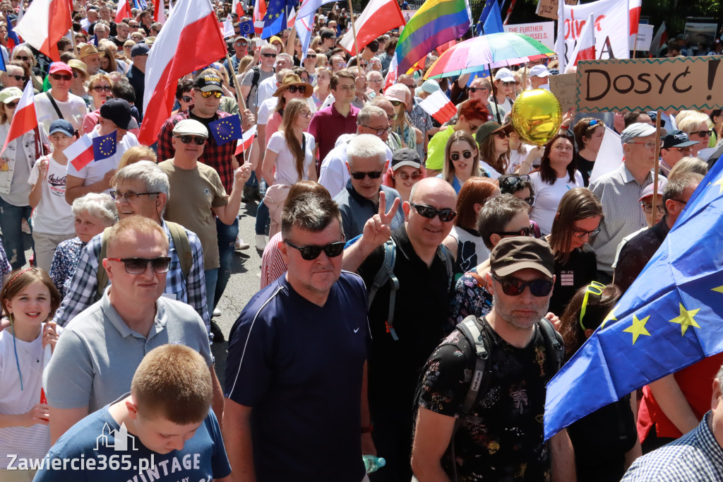 Fotorelacja: Zawiercie na Marszu 4 czerwca w Warszawie cz. 1