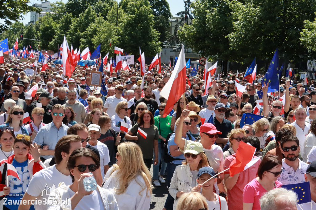 Fotorelacja: Zawiercie na Marszu 4 czerwca w Warszawie cz. 1