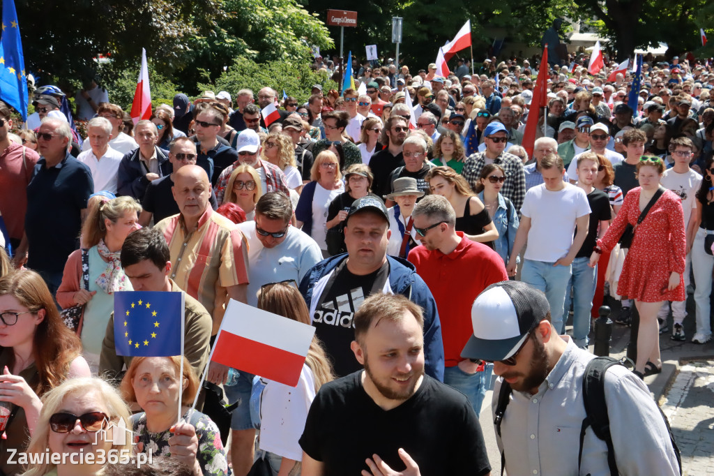 Fotorelacja: Zawiercie na Marszu 4 czerwca w Warszawie cz. 1