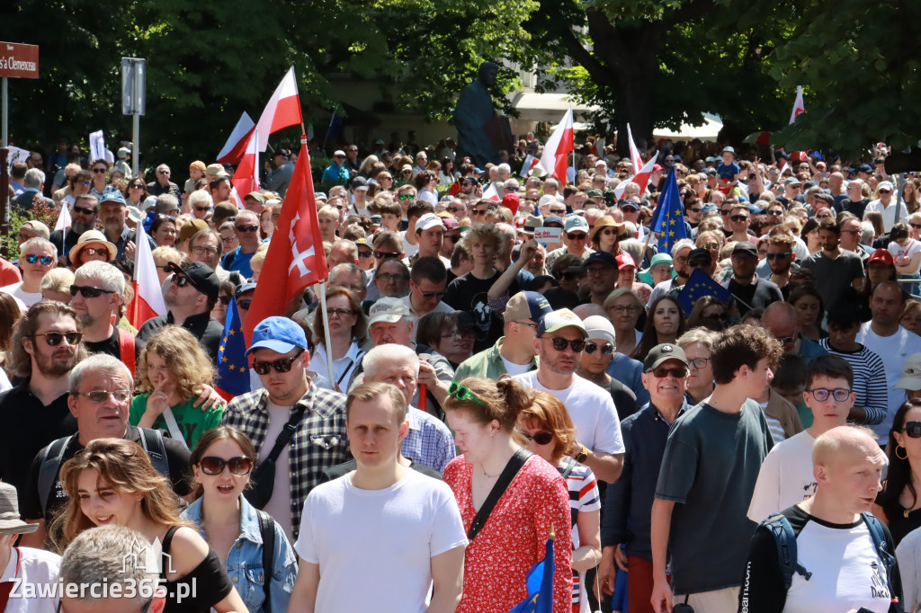 Fotorelacja: Zawiercie na Marszu 4 czerwca w Warszawie cz. 1