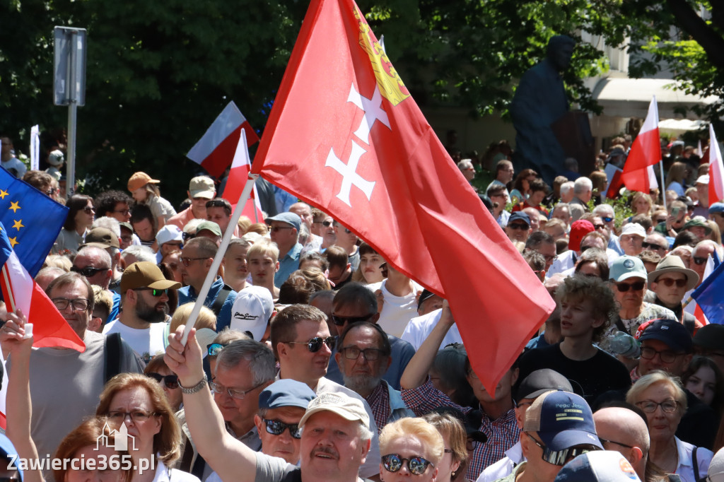 Fotorelacja: Zawiercie na Marszu 4 czerwca w Warszawie cz. 1
