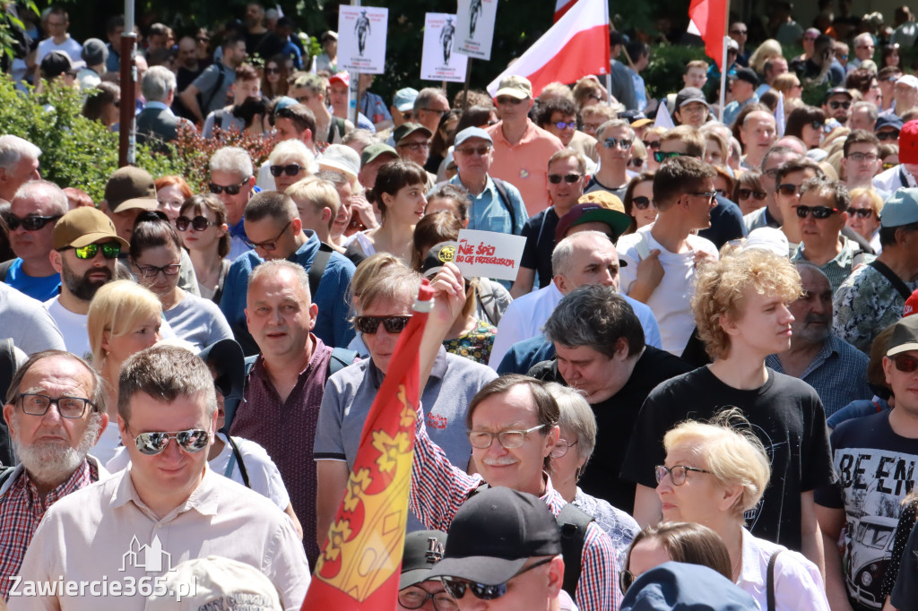 Fotorelacja: Zawiercie na Marszu 4 czerwca w Warszawie cz. 1