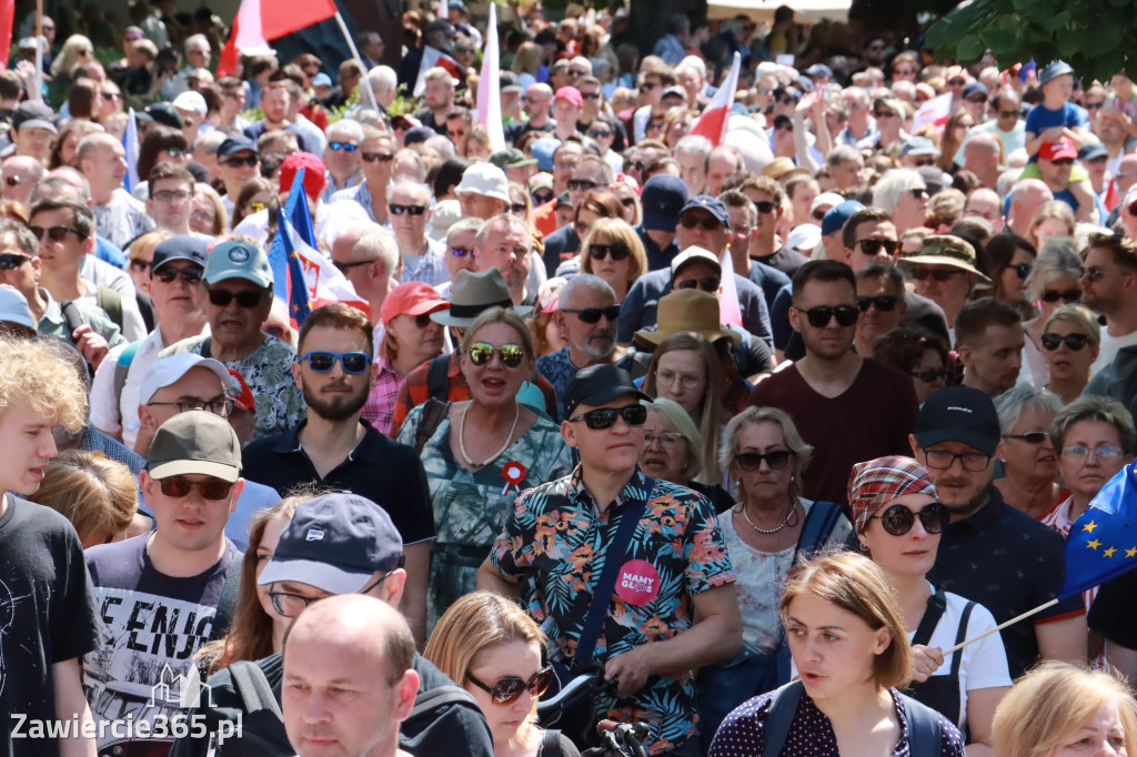 Fotorelacja: Zawiercie na Marszu 4 czerwca w Warszawie cz. 1