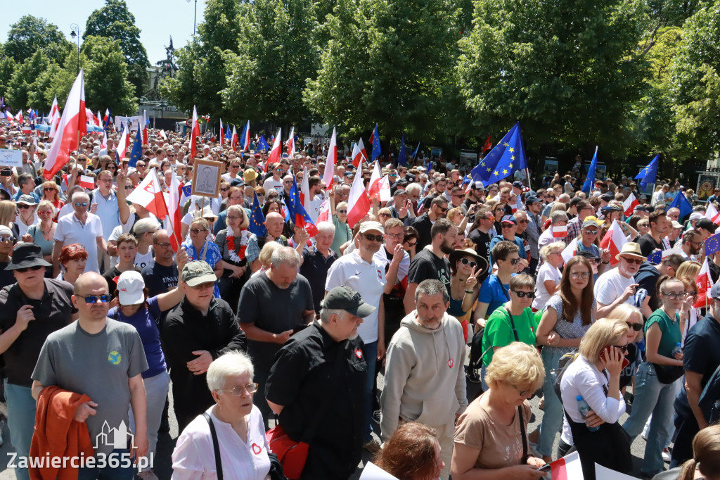 Fotorelacja: Zawiercie na Marszu 4 czerwca w Warszawie cz. 1