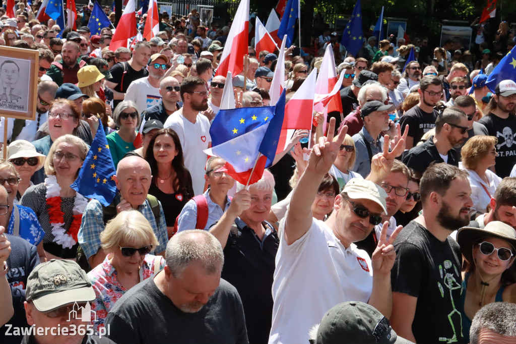 Fotorelacja: Zawiercie na Marszu 4 czerwca w Warszawie cz. 1