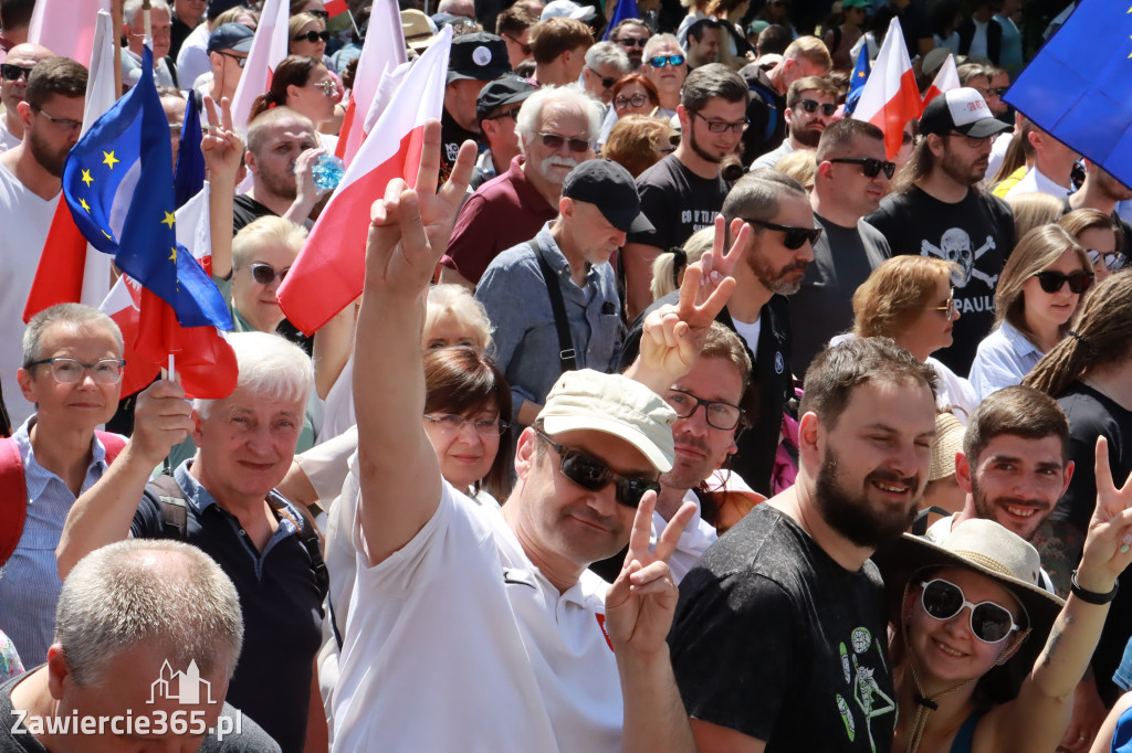 Fotorelacja: Zawiercie na Marszu 4 czerwca w Warszawie cz. 1
