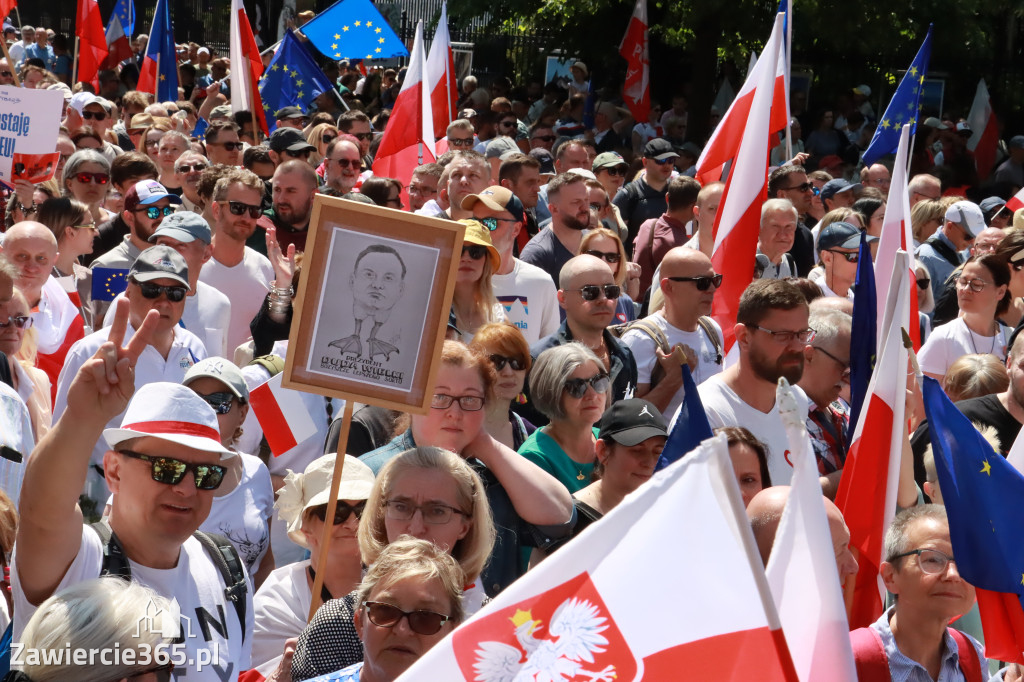 Fotorelacja: Zawiercie na Marszu 4 czerwca w Warszawie cz. 1
