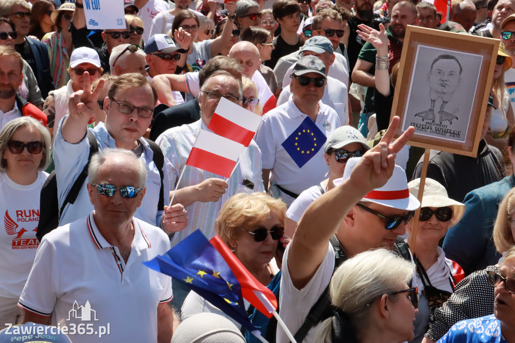 Fotorelacja: Zawiercie na Marszu 4 czerwca w Warszawie cz. 1