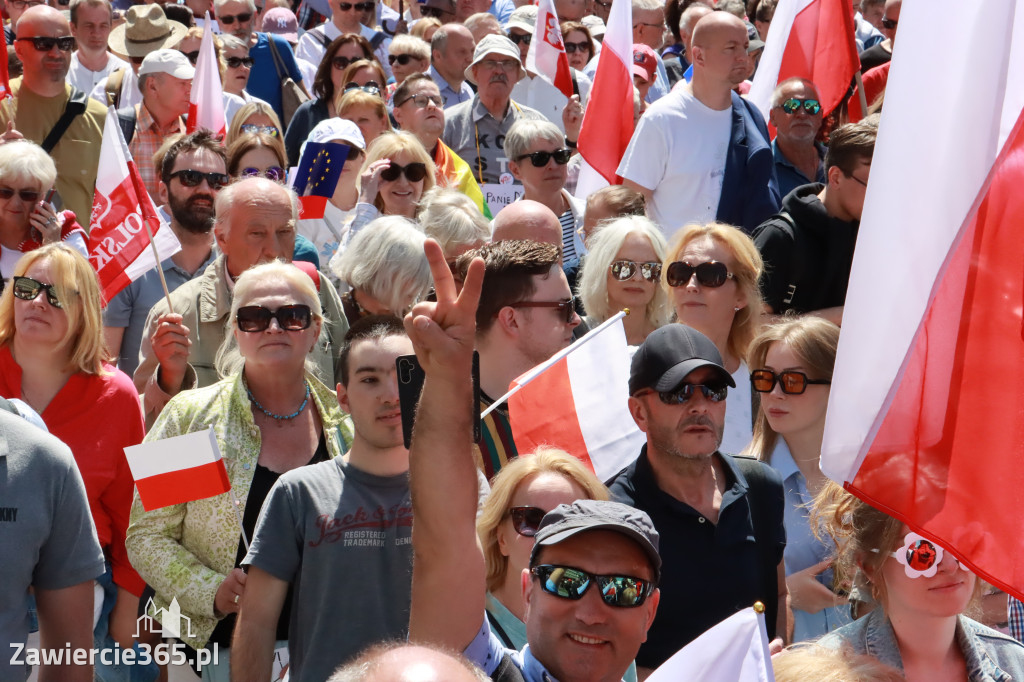 Fotorelacja: Zawiercie na Marszu 4 czerwca w Warszawie cz. 1