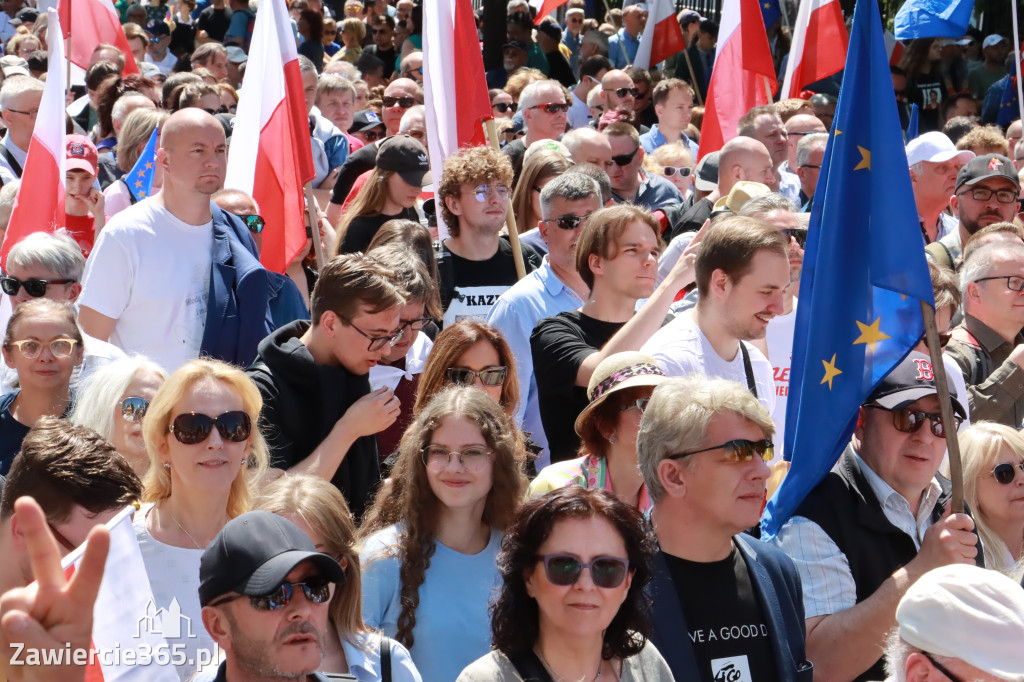 Fotorelacja: Zawiercie na Marszu 4 czerwca w Warszawie cz. 1