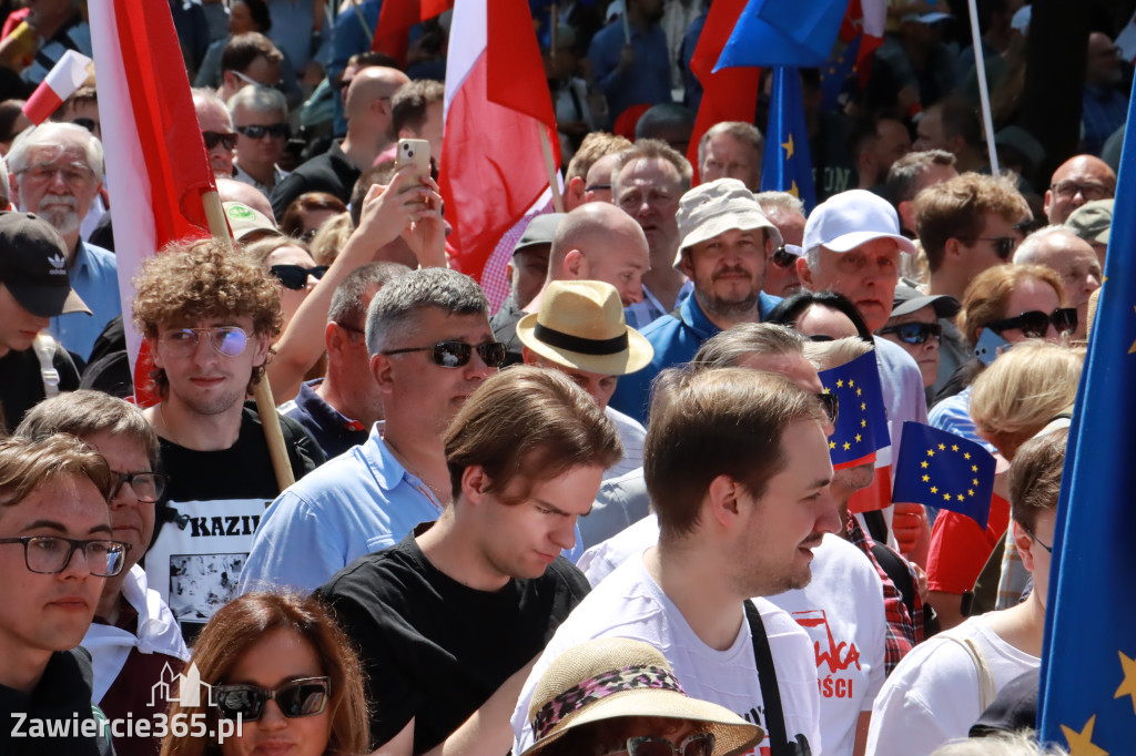 Fotorelacja: Zawiercie na Marszu 4 czerwca w Warszawie cz. 1