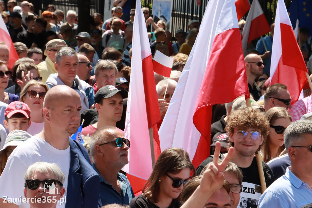 Fotorelacja: Zawiercie na Marszu 4 czerwca w Warszawie cz. 1