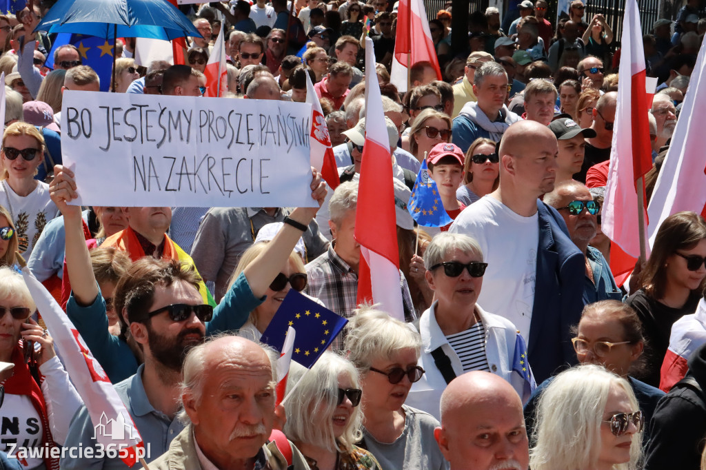Fotorelacja: Zawiercie na Marszu 4 czerwca w Warszawie cz. 1