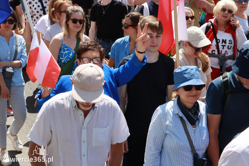 Fotorelacja: Zawiercie na Marszu 4 czerwca w Warszawie cz. 1