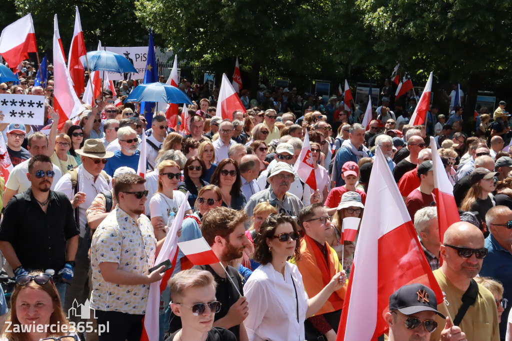 Fotorelacja: Zawiercie na Marszu 4 czerwca w Warszawie cz. 1