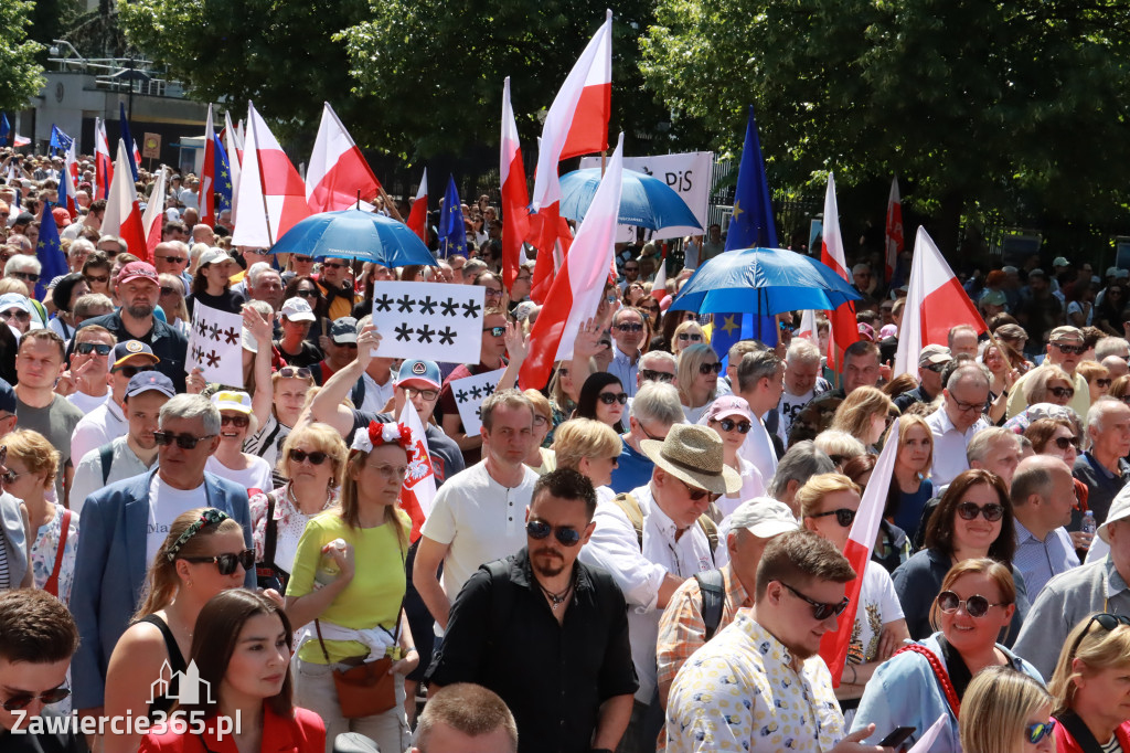 Fotorelacja: Zawiercie na Marszu 4 czerwca w Warszawie cz. 1